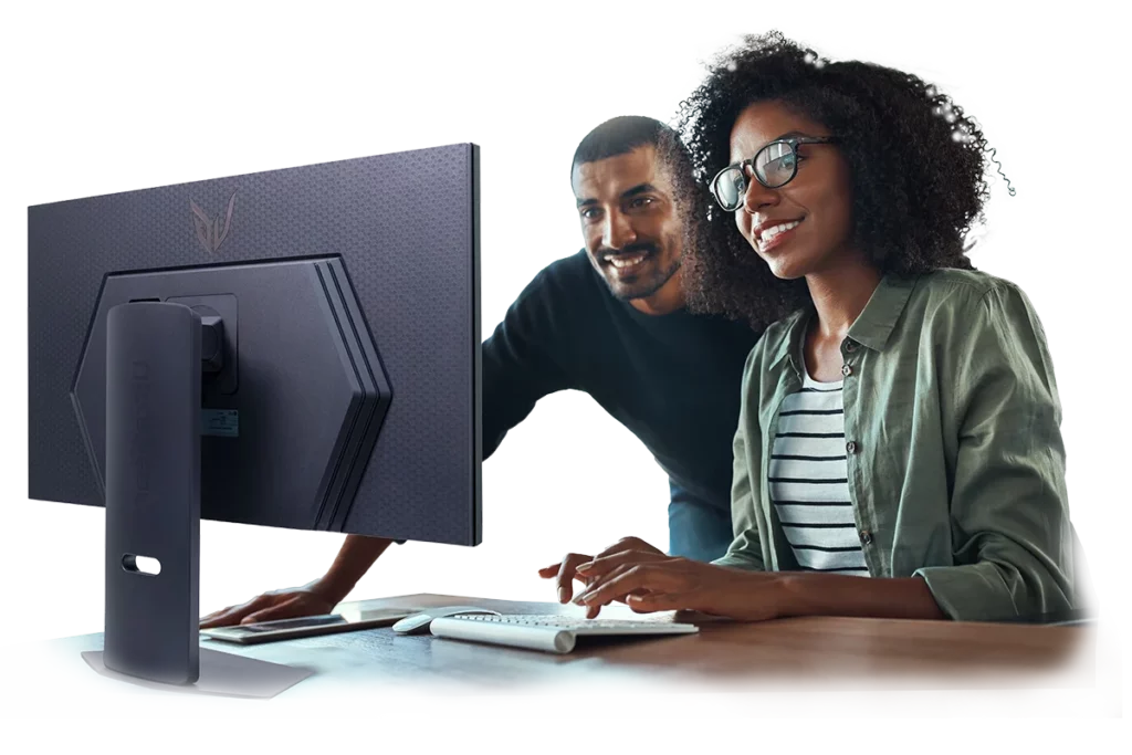 Collaborating in front of a computer screen