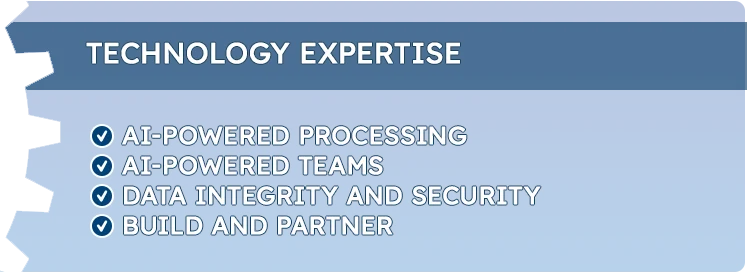 Technology expertise slide